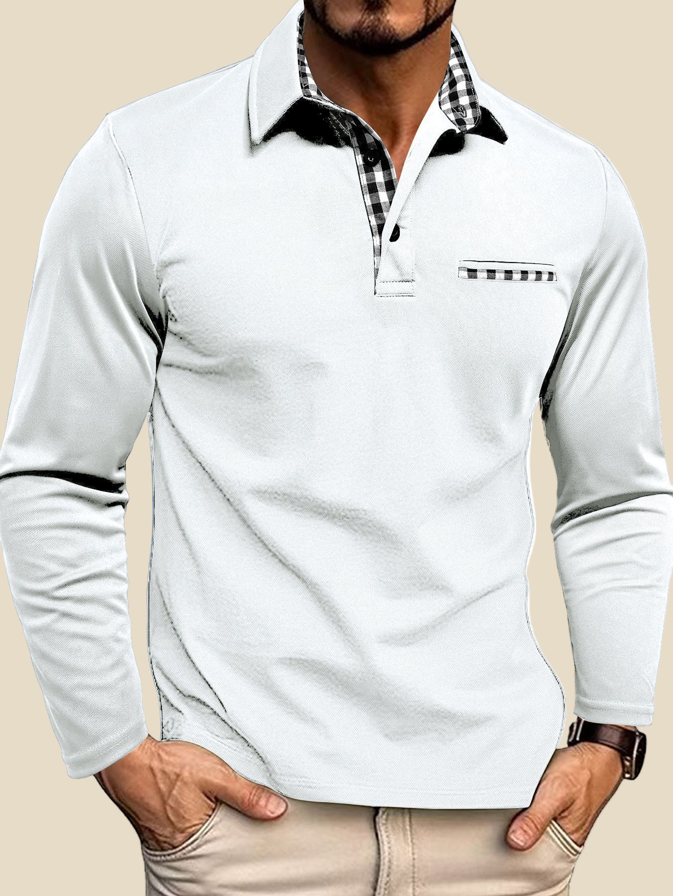 Alessandro – Polo elegante de manga larga