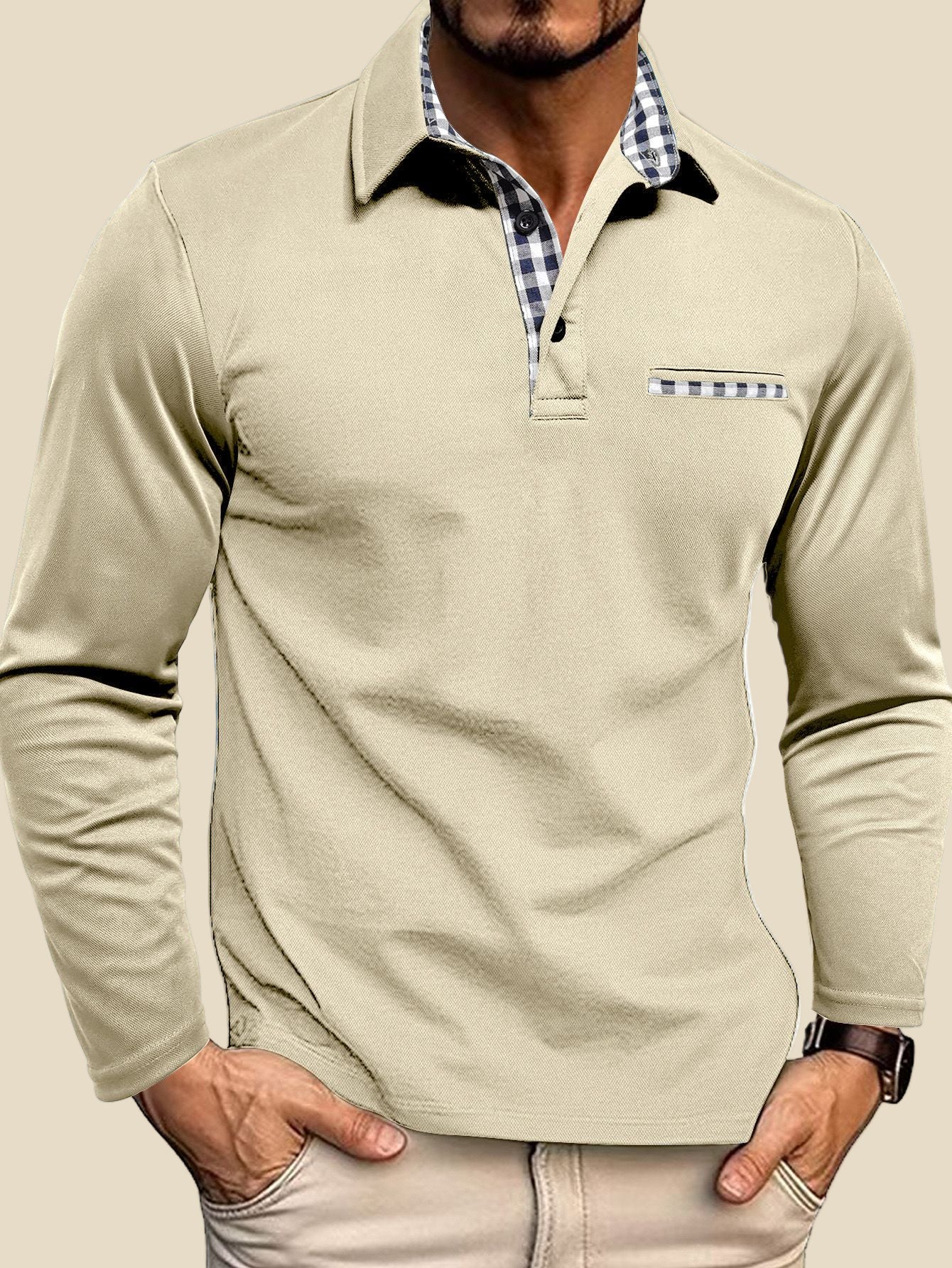 Alessandro – Polo elegante de manga larga