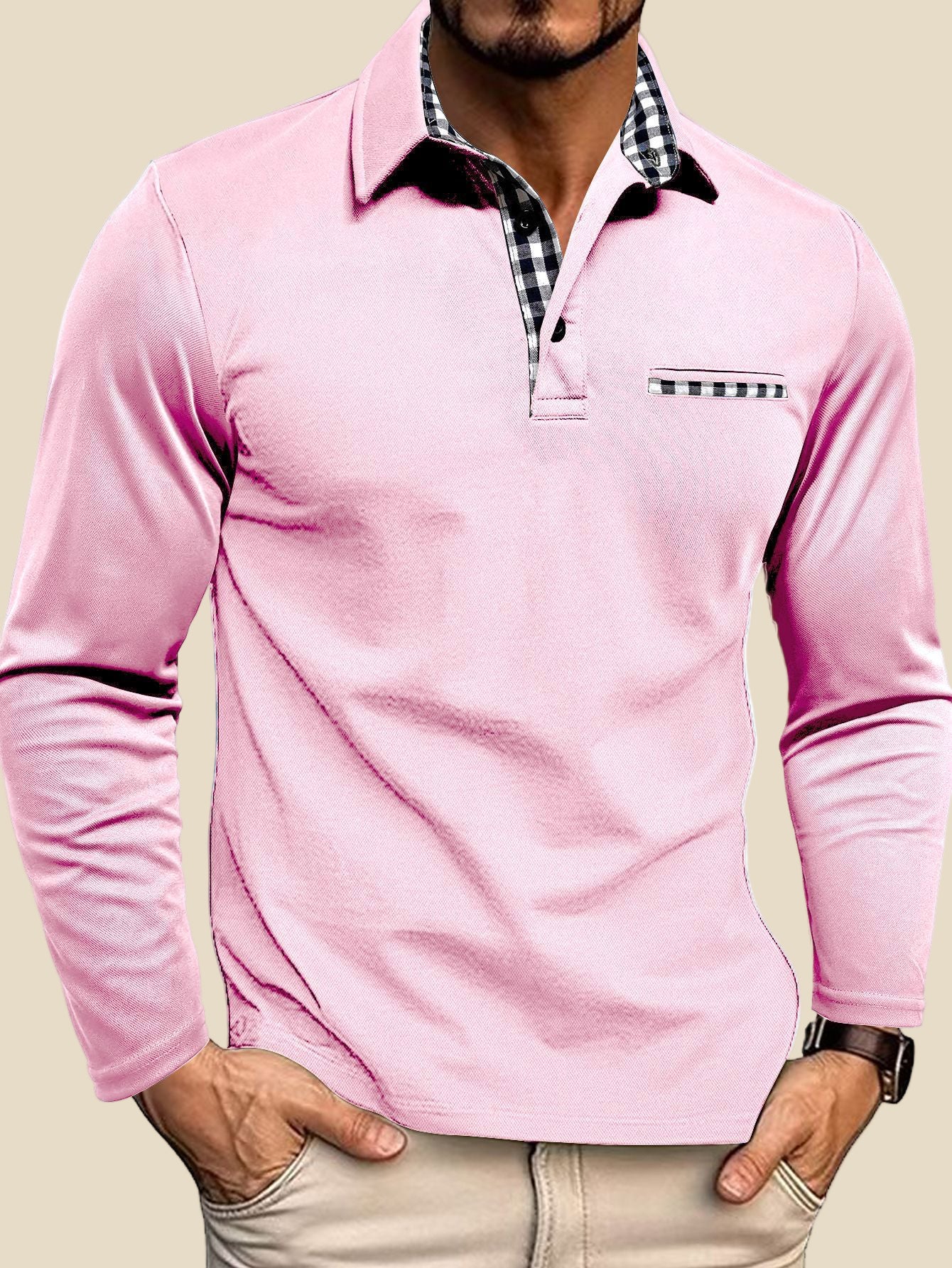 Alessandro – Polo elegante de manga larga