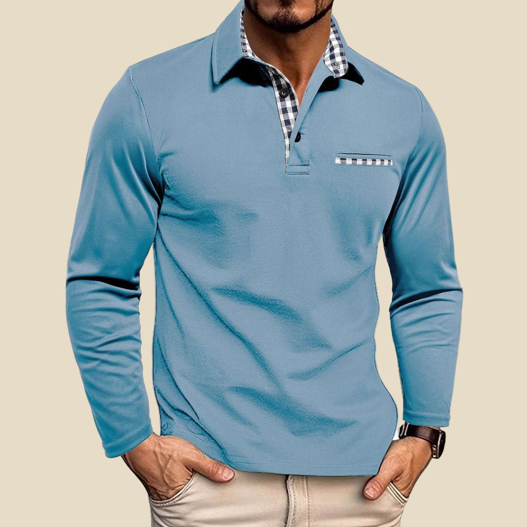 Alessandro – Polo elegante de manga larga