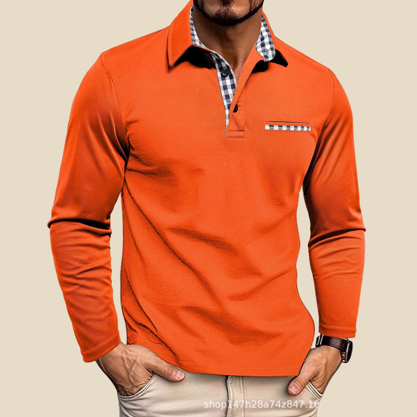 Alessandro – Polo elegante de manga larga