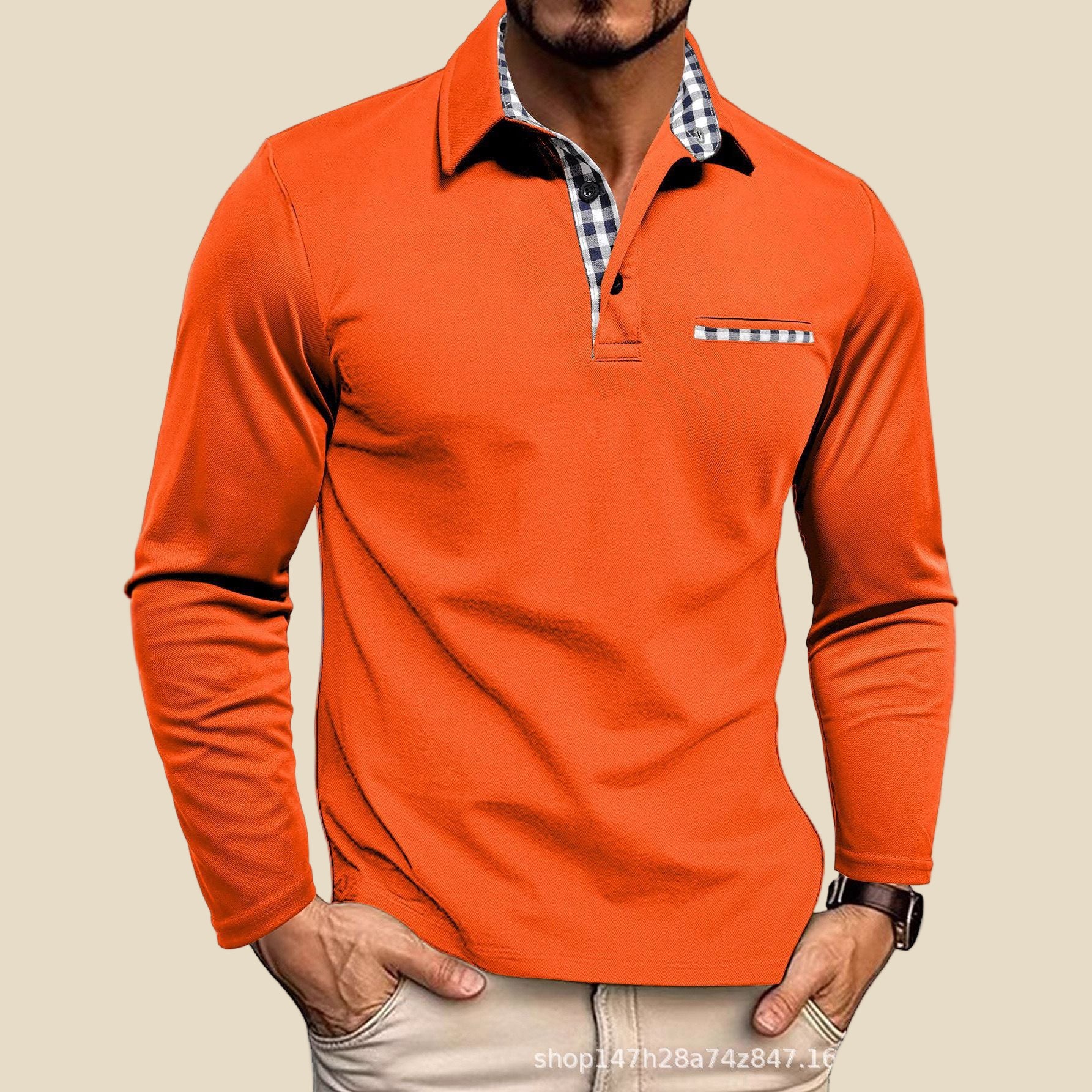 Alessandro – Polo elegante de manga larga