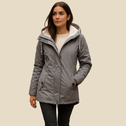 Giulia – Abrigo impermeable con capucha