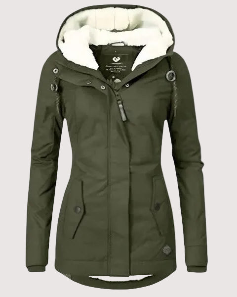Giulia – Abrigo impermeable con capucha