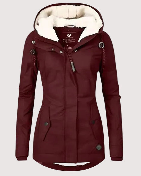 Giulia – Abrigo impermeable con capucha