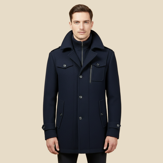 Angelo - Abrigo cálido y elegante para hombre