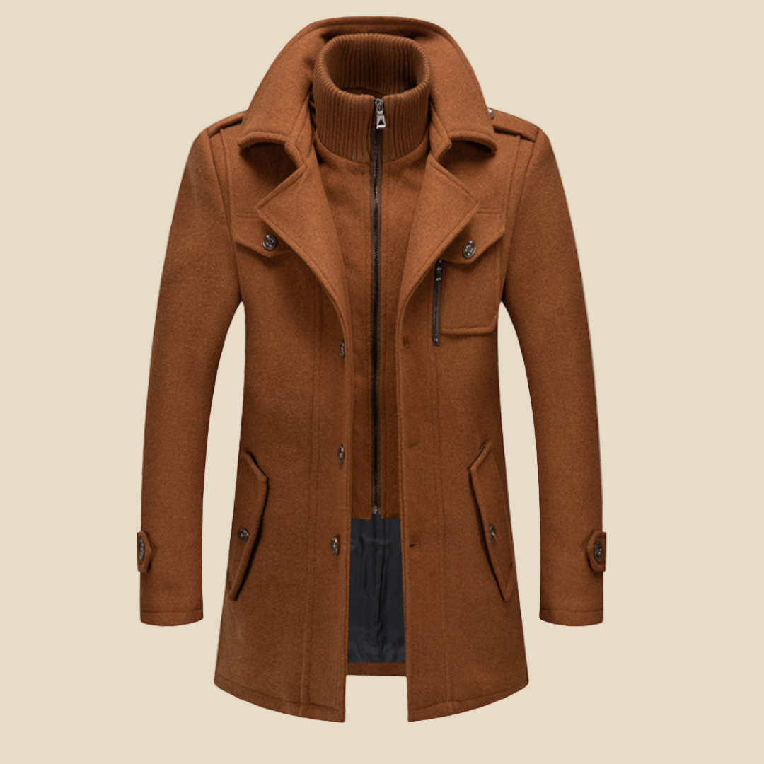 Angelo - Abrigo cálido y elegante para hombre