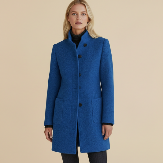 Beatrice – Abrigo de mujer con cuello alto