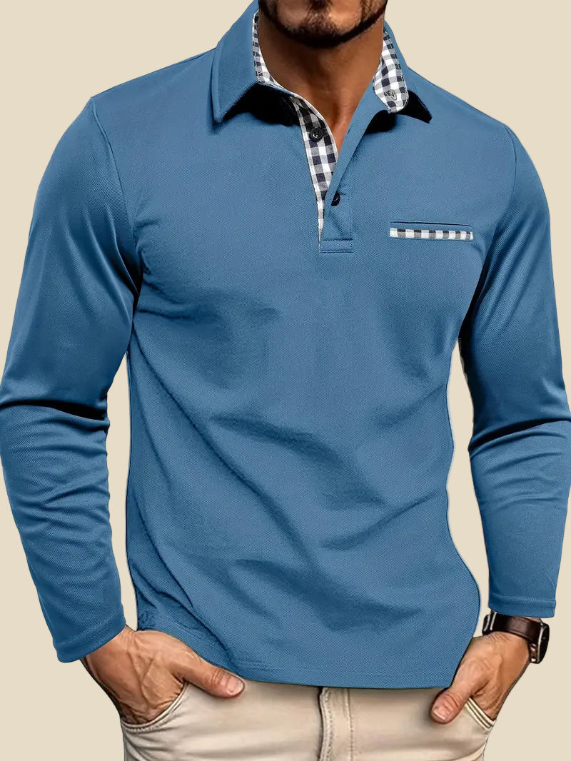 Alessandro – Polo elegante de manga larga
