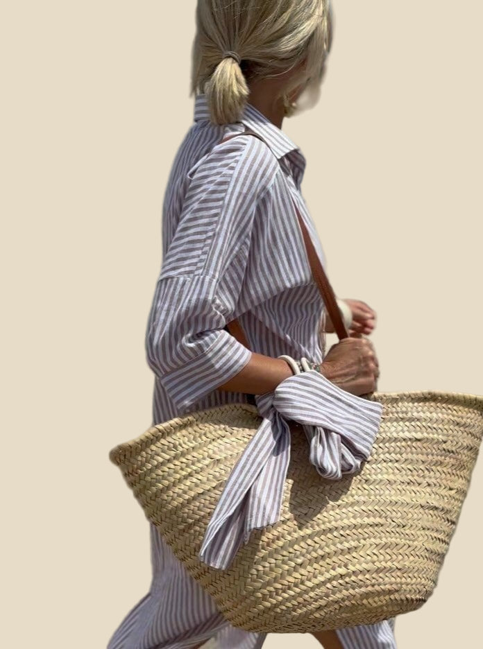 Veronica – Camisa a rayas con estilo atemporal