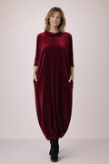 Elena – Vestido Suave de Invierno con Cuello Alto