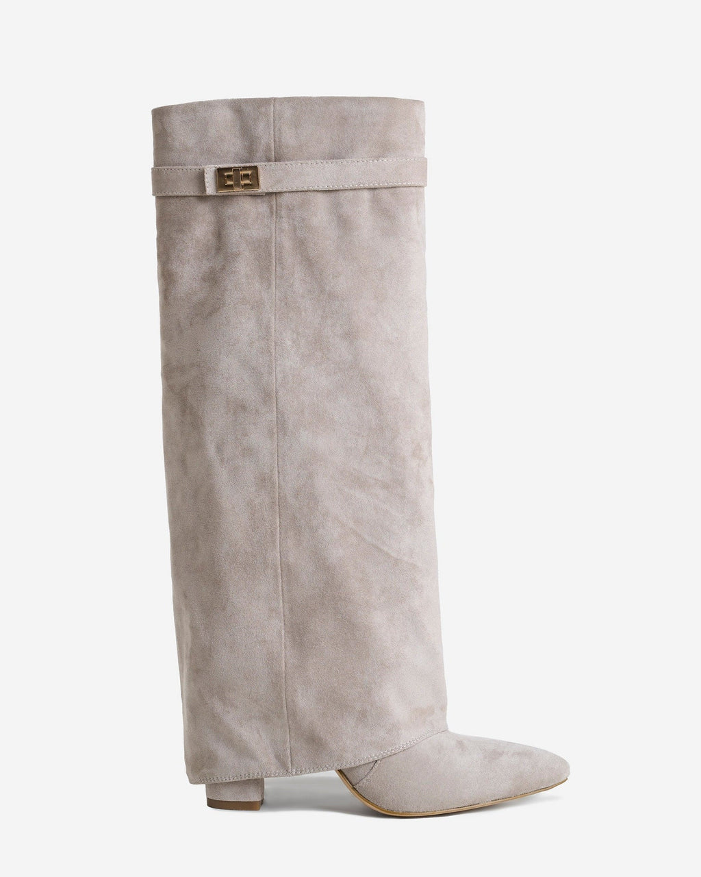 Botas altas de ante Lavista - Gris topo