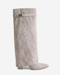 Botas altas de ante Lavista - Gris topo