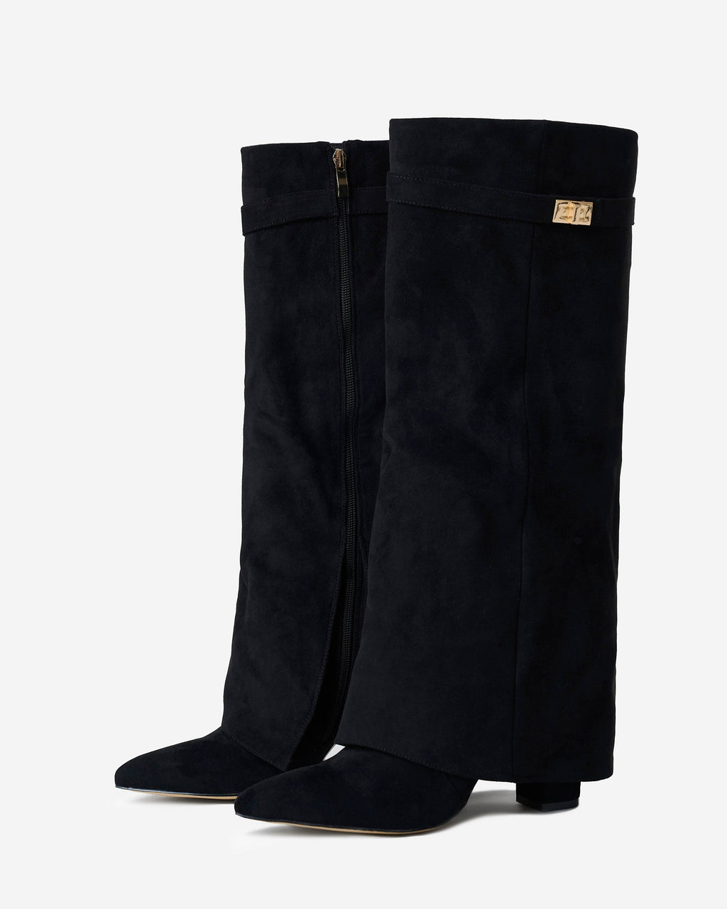 Botas altas de ante Lavista - Negro