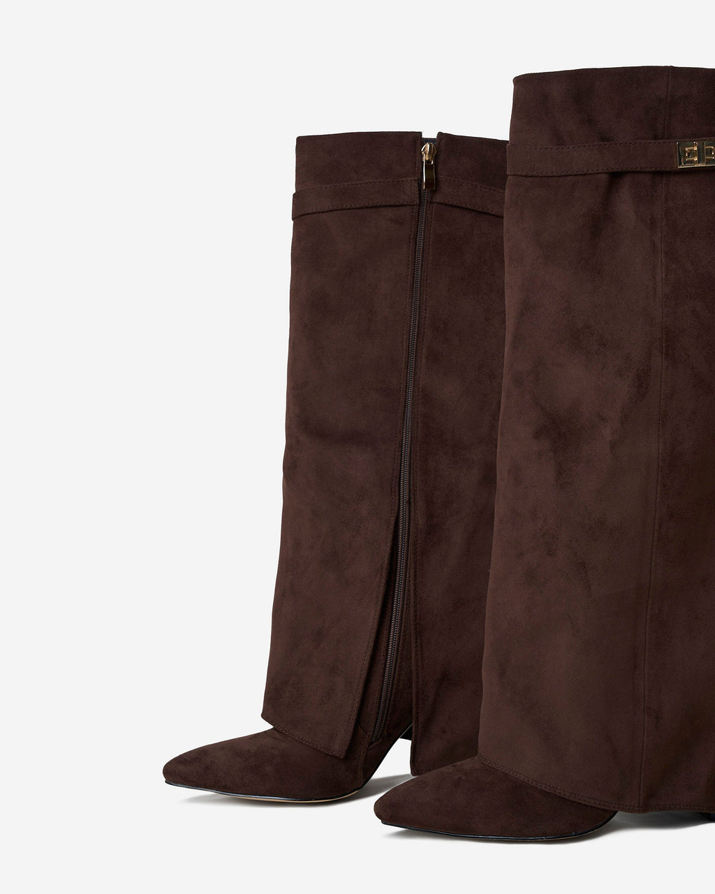 Botas altas de ante Lavista - Marrón