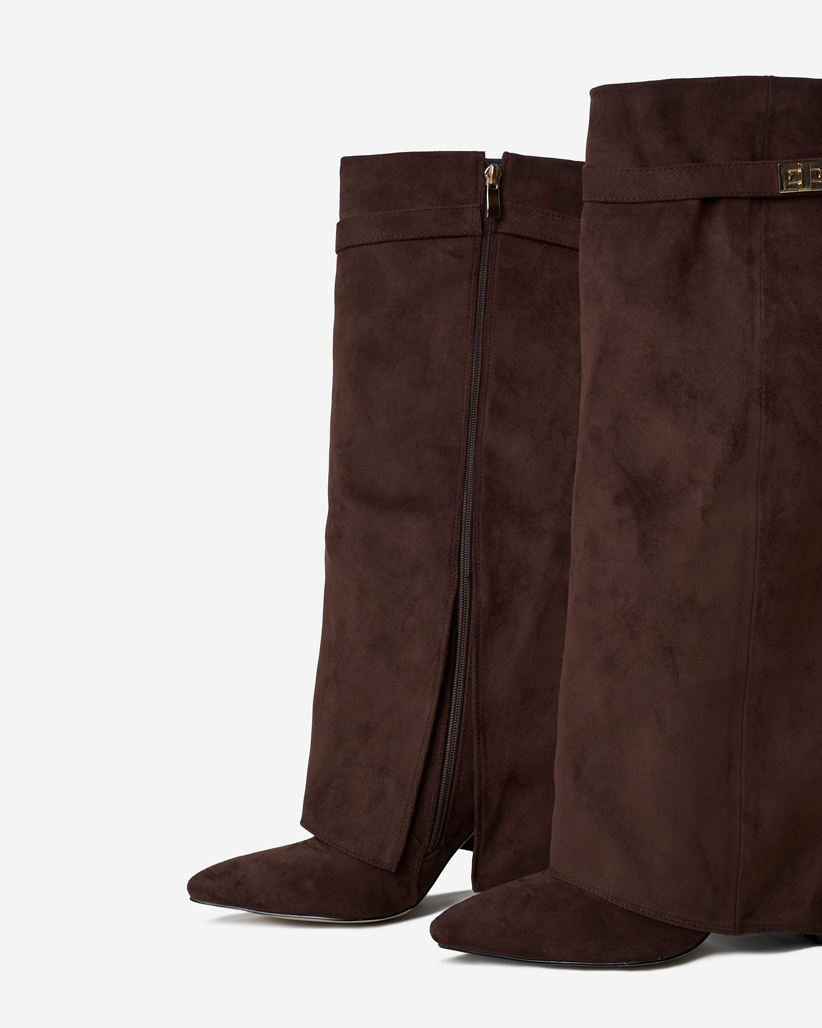 Botas altas de ante Lavista - Marrón