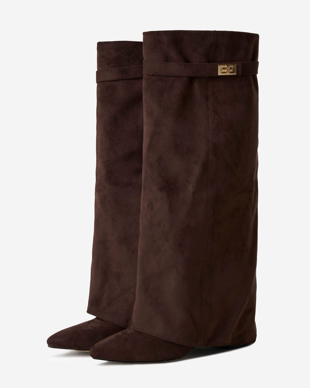 Botas altas de ante Lavista - Marrón