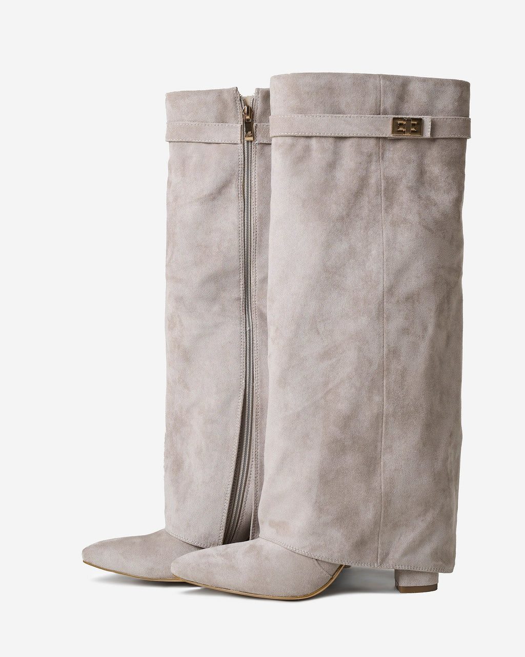 Botas altas de ante Lavista - Gris topo