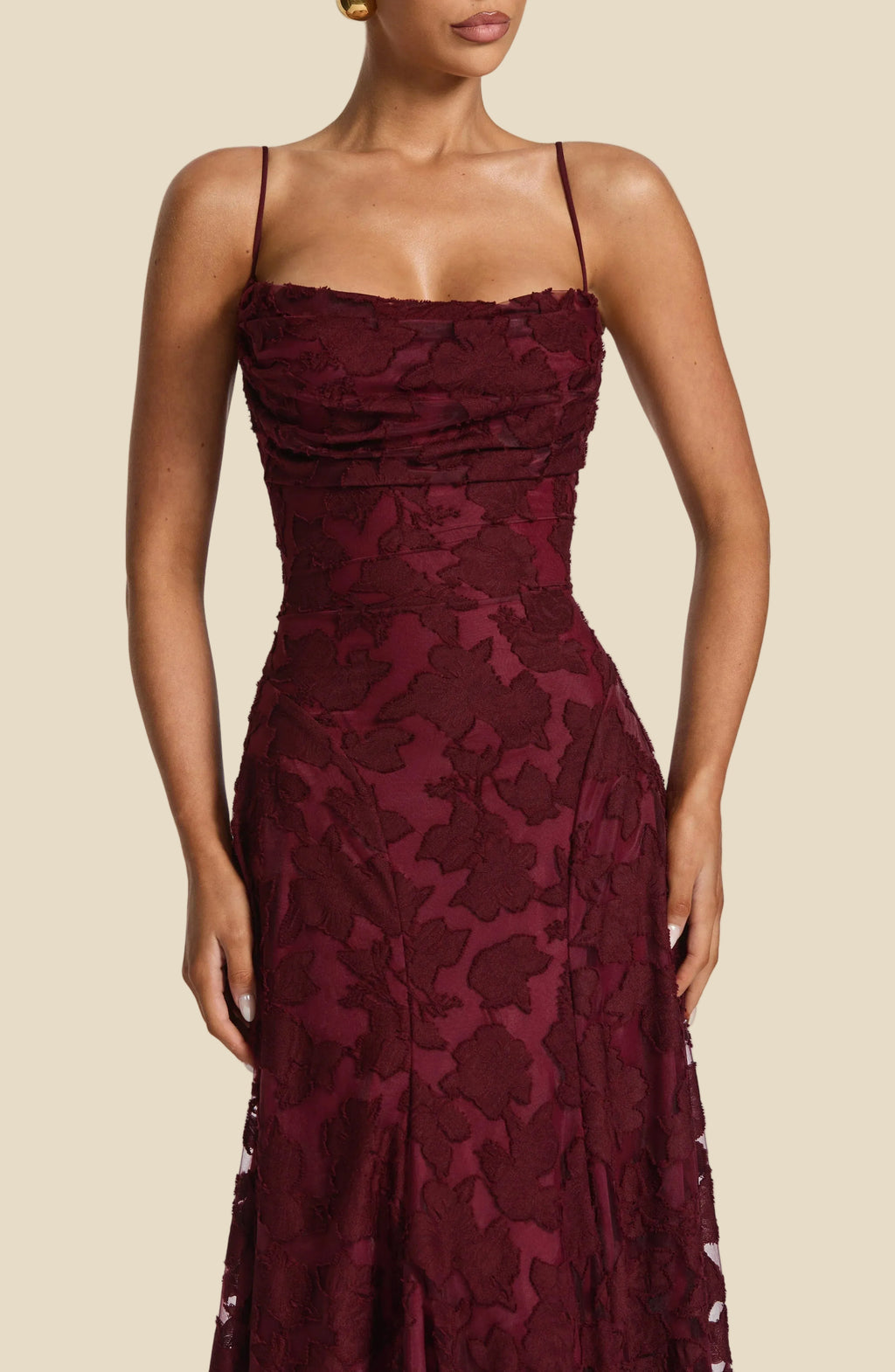 Clara – Vestido Maxi Elegante y Fluido