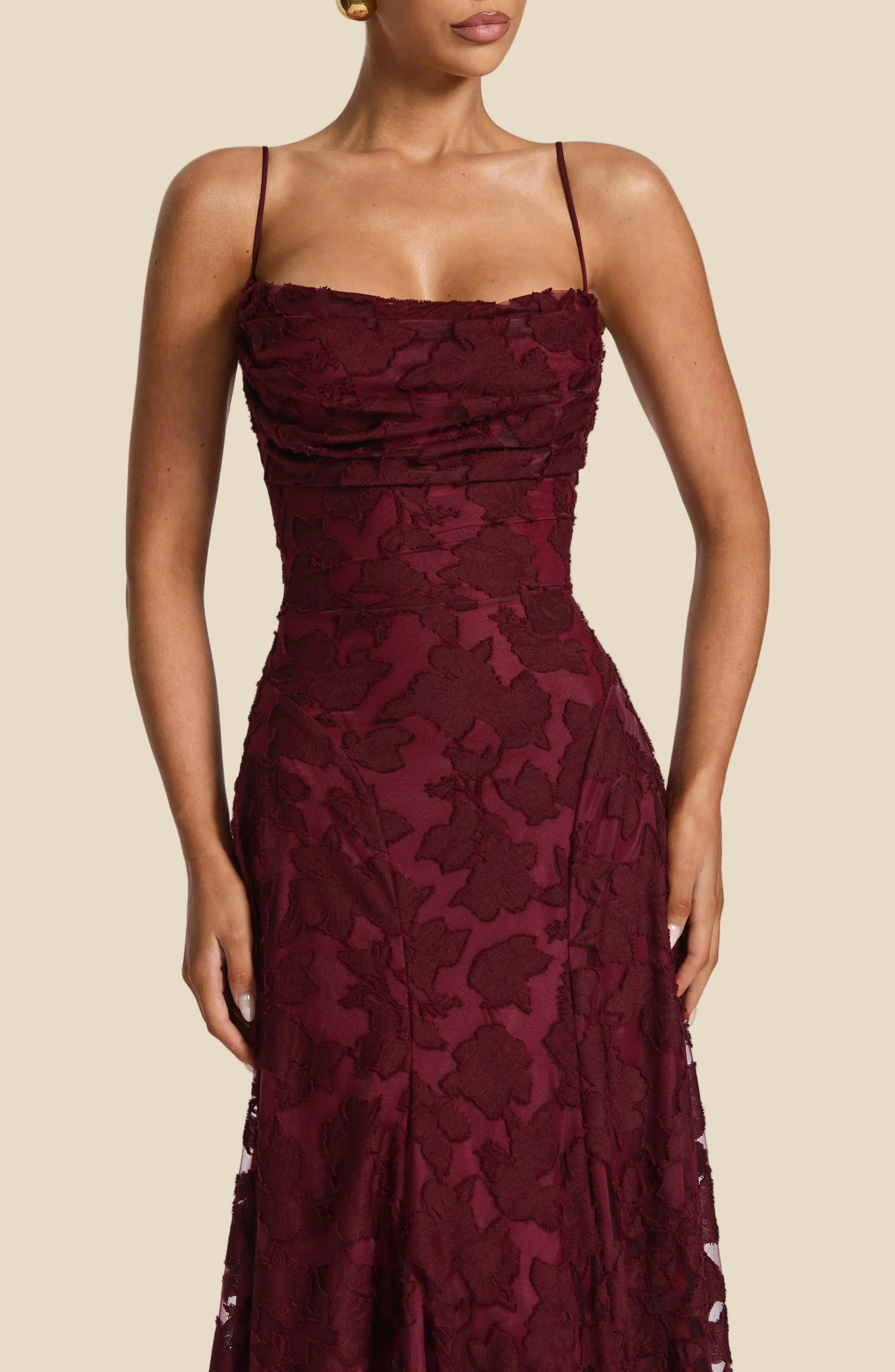 Clara – Vestido Maxi Elegante y Fluido