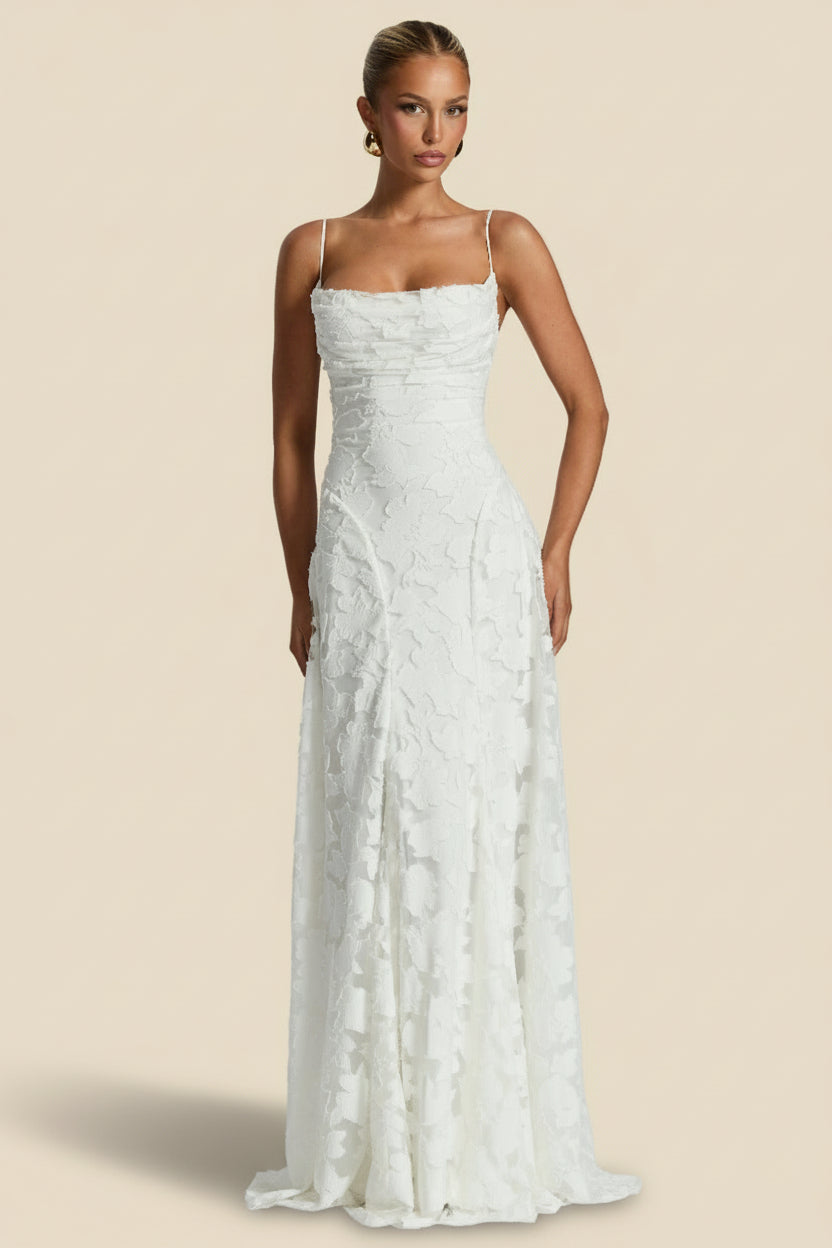 Clara – Vestido Maxi Elegante y Fluido