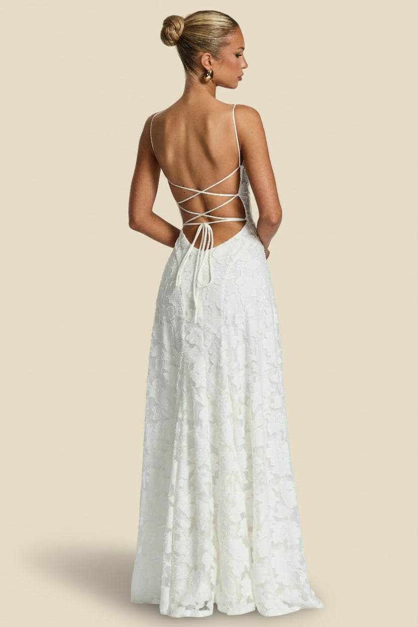 Clara – Vestido Maxi Elegante y Fluido