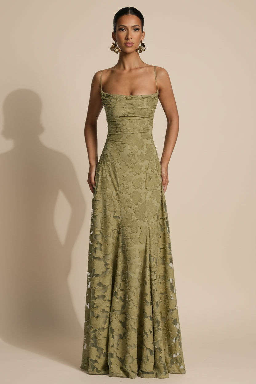 Clara – Vestido Maxi Elegante y Fluido