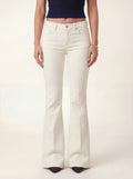 Vaqueros Amara Flare Denim - Vainilla