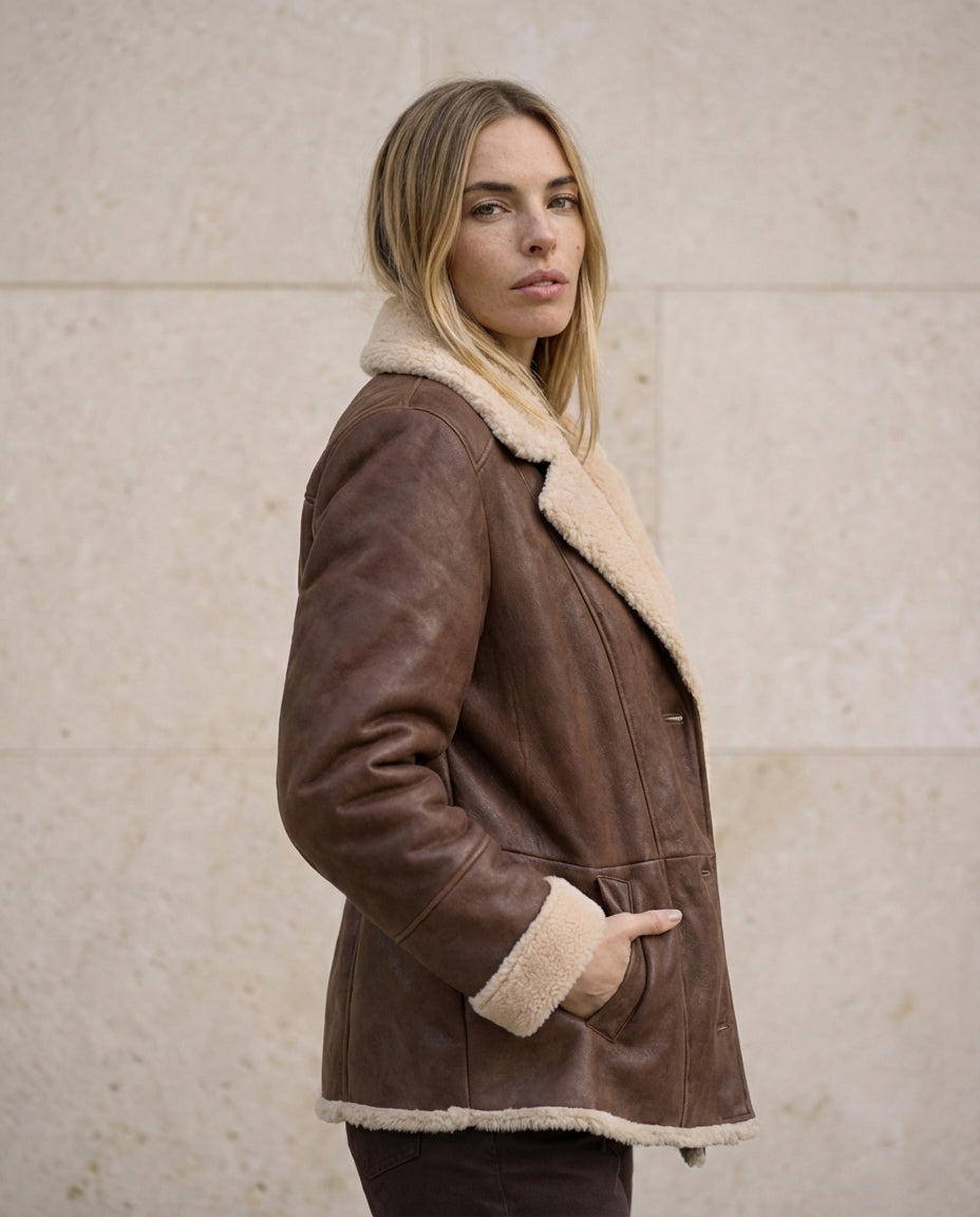 Giacca Casual de Ante Suave