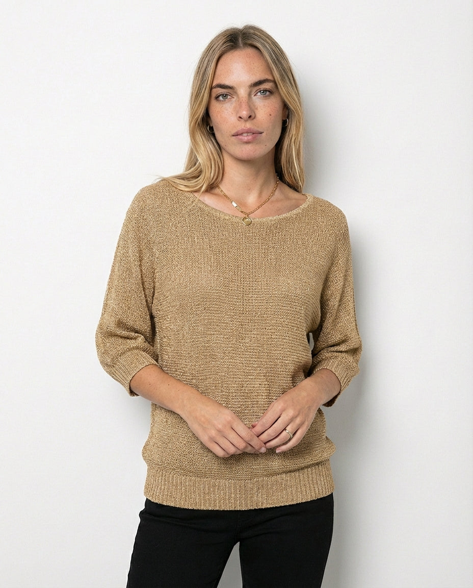 Camiseta Ultra Comfort Elisa – Beige