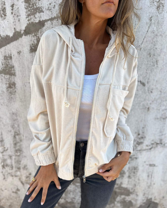 Isabella – Chaqueta de pana acanalada