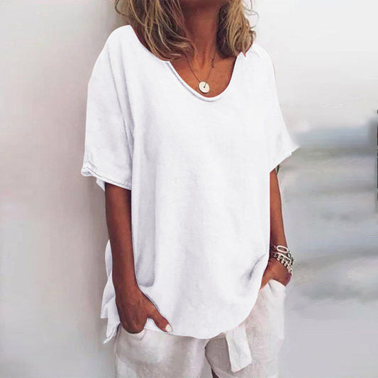 Livia – Blusa holgada con estilo y cobertura abdominal
