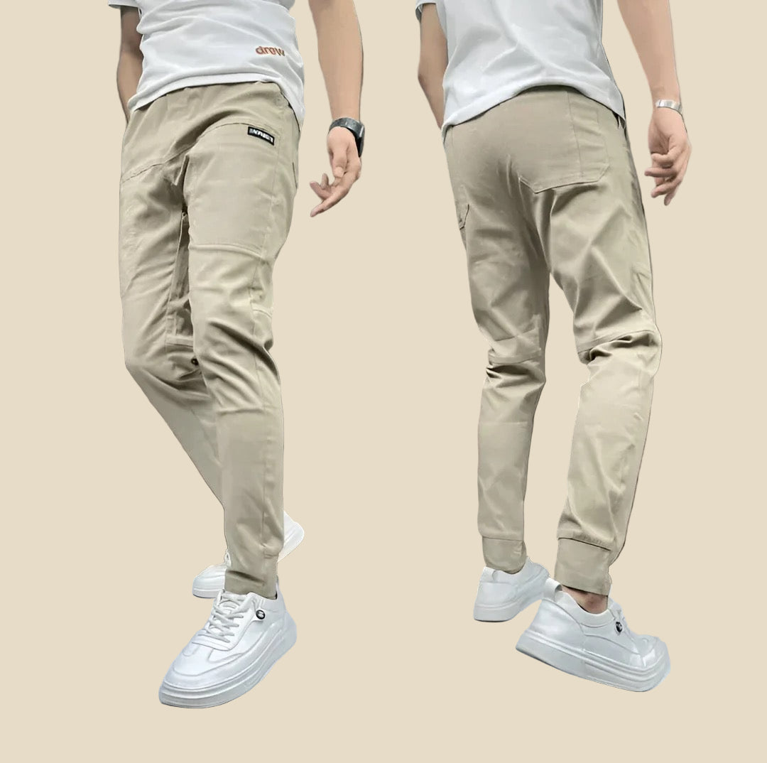 Loris - Pantalones Cargo Elásticos Premium