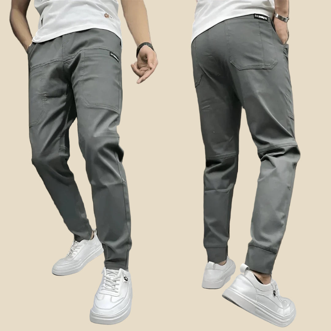 Loris - Pantalones Cargo Elásticos Premium