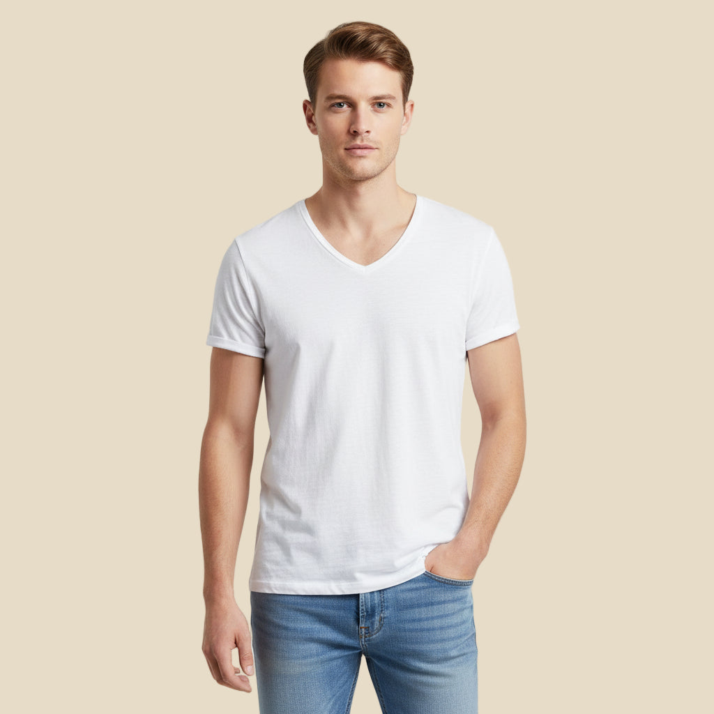 Luca – Camiseta básica de algodón de alta calidad