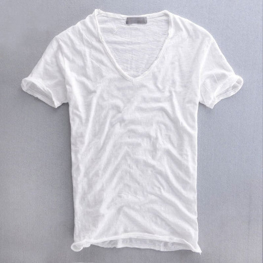 Luca – Camiseta básica de algodón de alta calidad