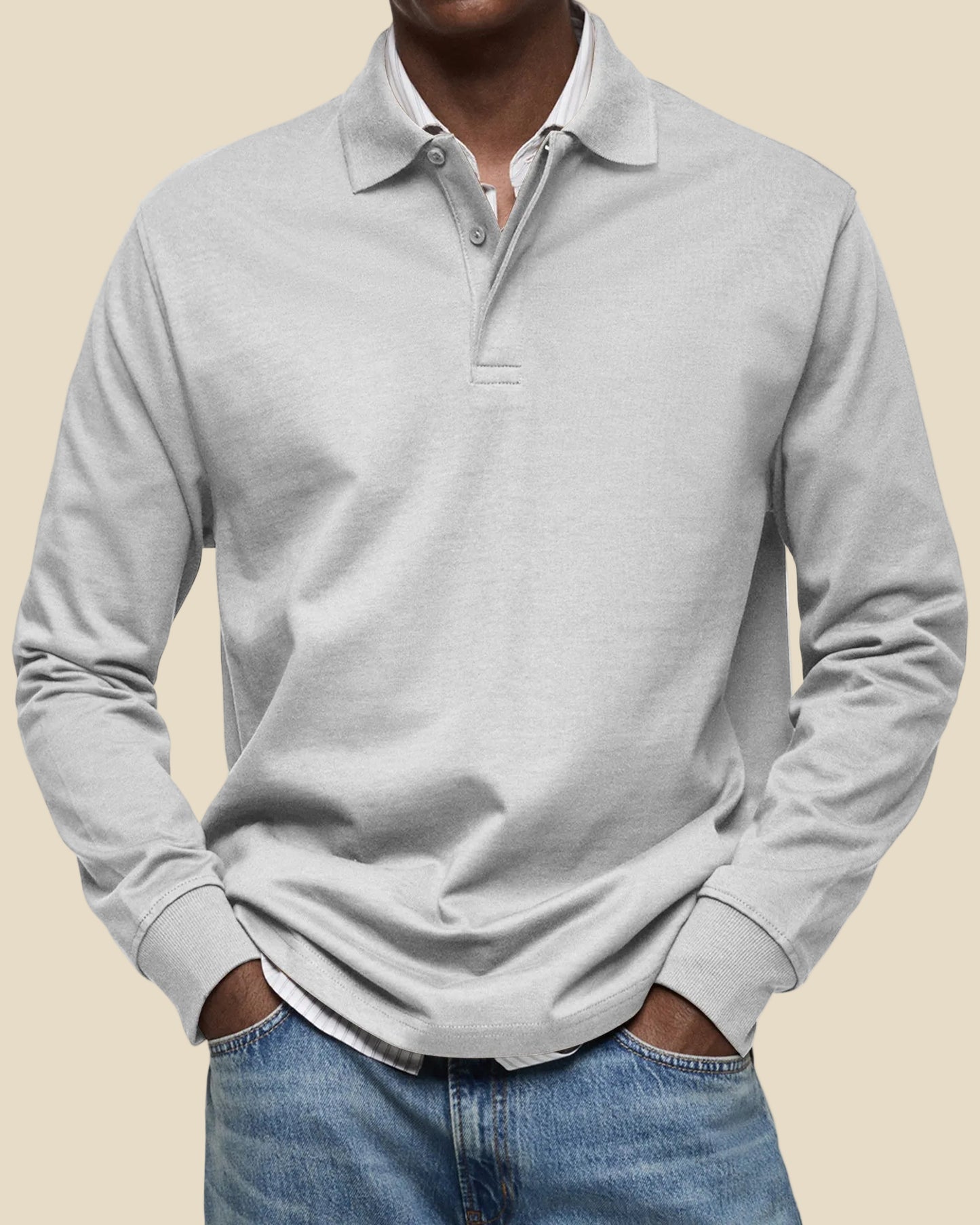 Marconelli – Polo de lujo de manga larga