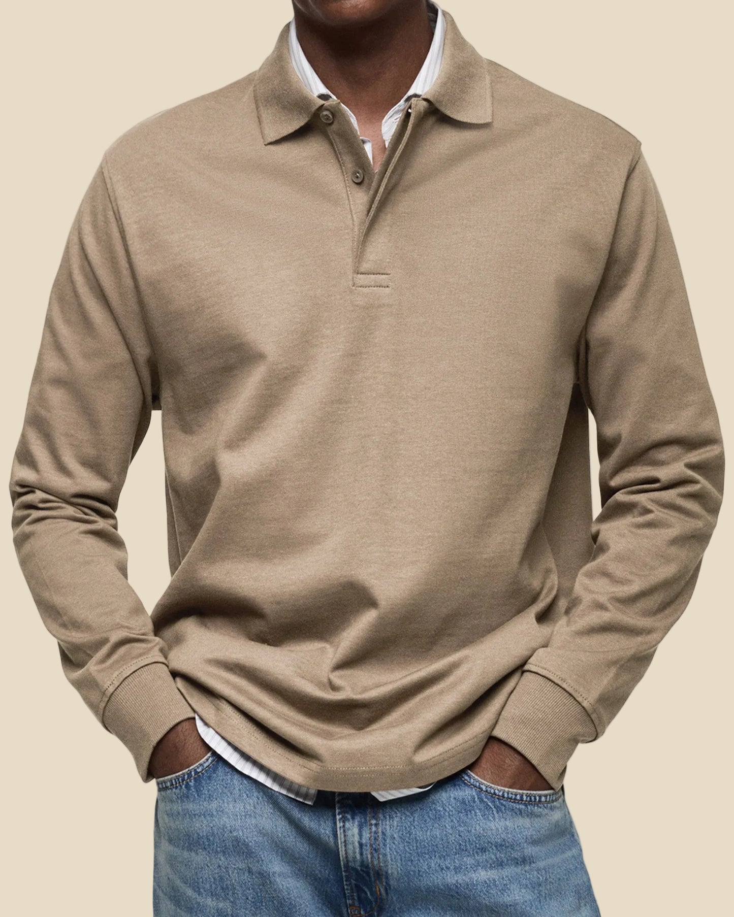 Marconelli – Polo de lujo de manga larga