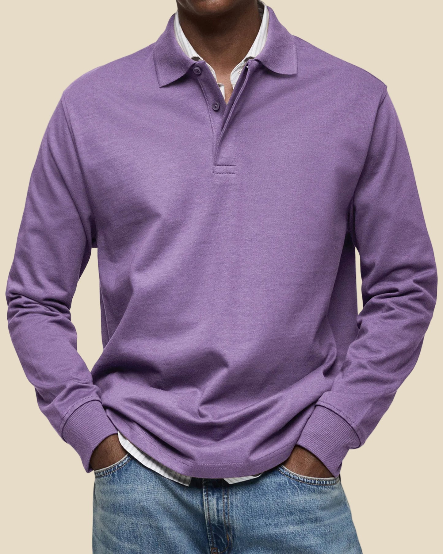 Marconelli – Polo de lujo de manga larga